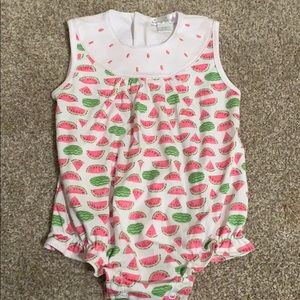 Kissy Kissy 3-6m watermelon outfit